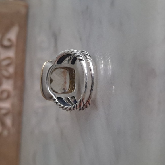 Authentic David Yurman Albion ring, Prasiolite - Picture 5 of 17